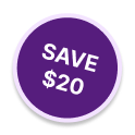 Save 20